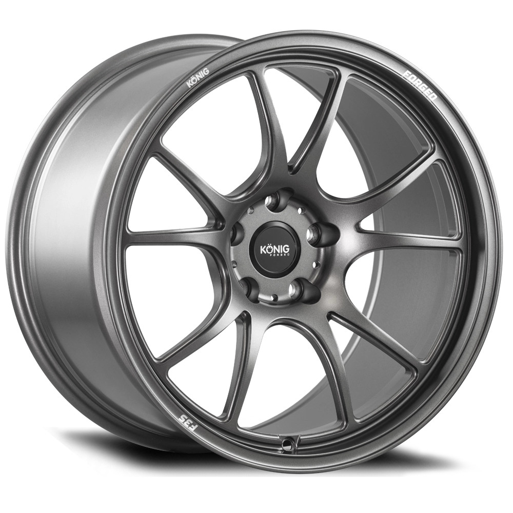 Konig F3S 17x9 +42 5x100 Satin Charcoal