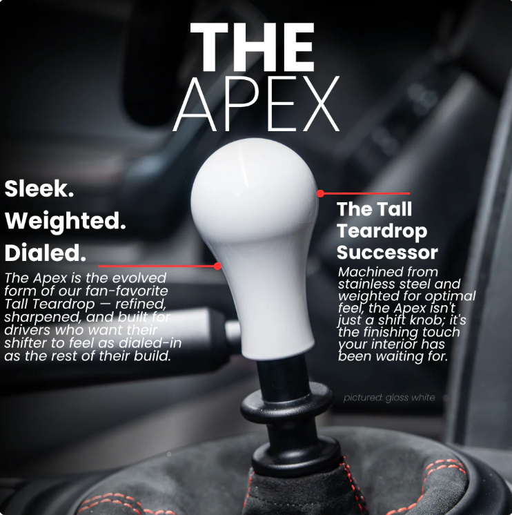 Billetworkz 6 Speed Japanese Weighted Shift Knob for the GR