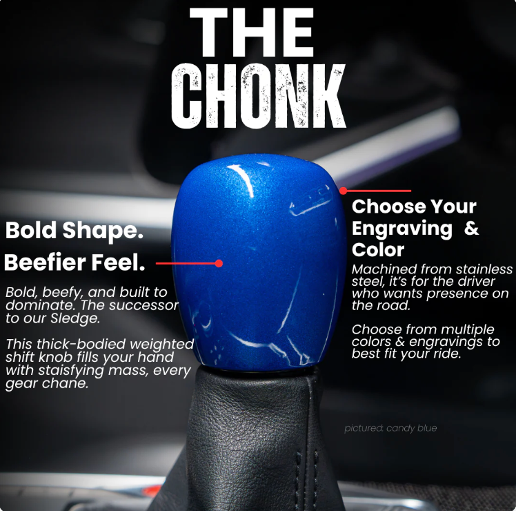 Billetworkz 6 Speed Japanese Weighted Shift Knob for the GR