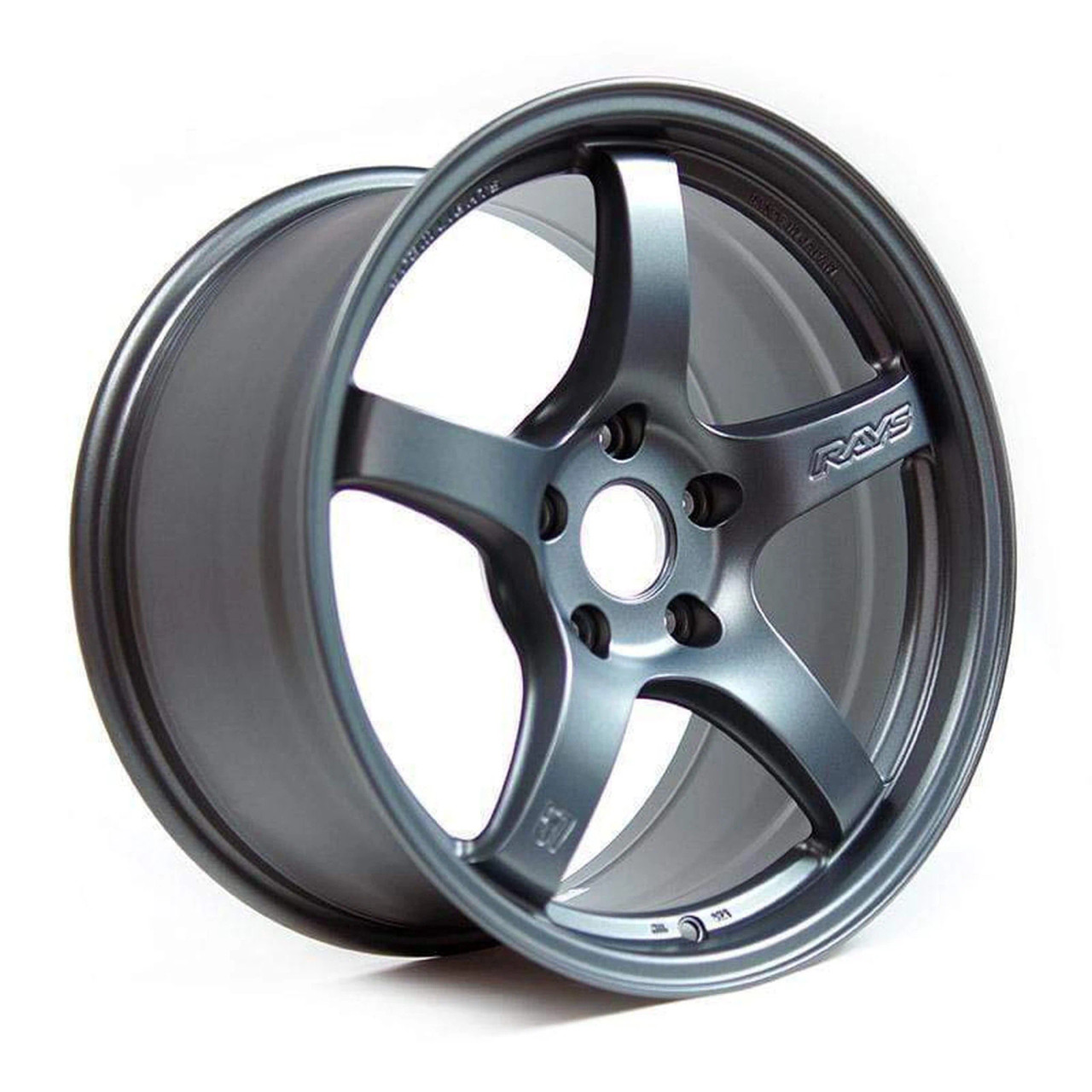 18x10.5 Gram Lights 57CR +22 5X114.3 Gun Blue 2 main image 0