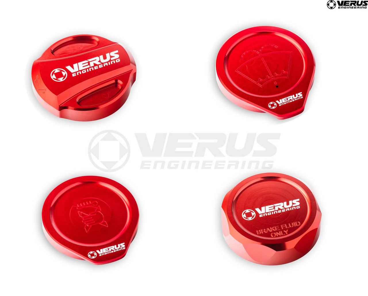 Engine Cap Writing Verus Engineering Engine Bay Cap Kit for the GR86 / BRZ 2022+