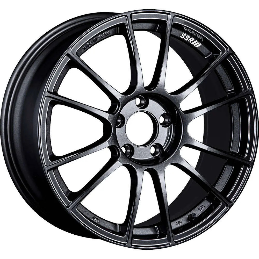 SSR GTX04 17x8.5 +45 5x100 Dark Gunmetal