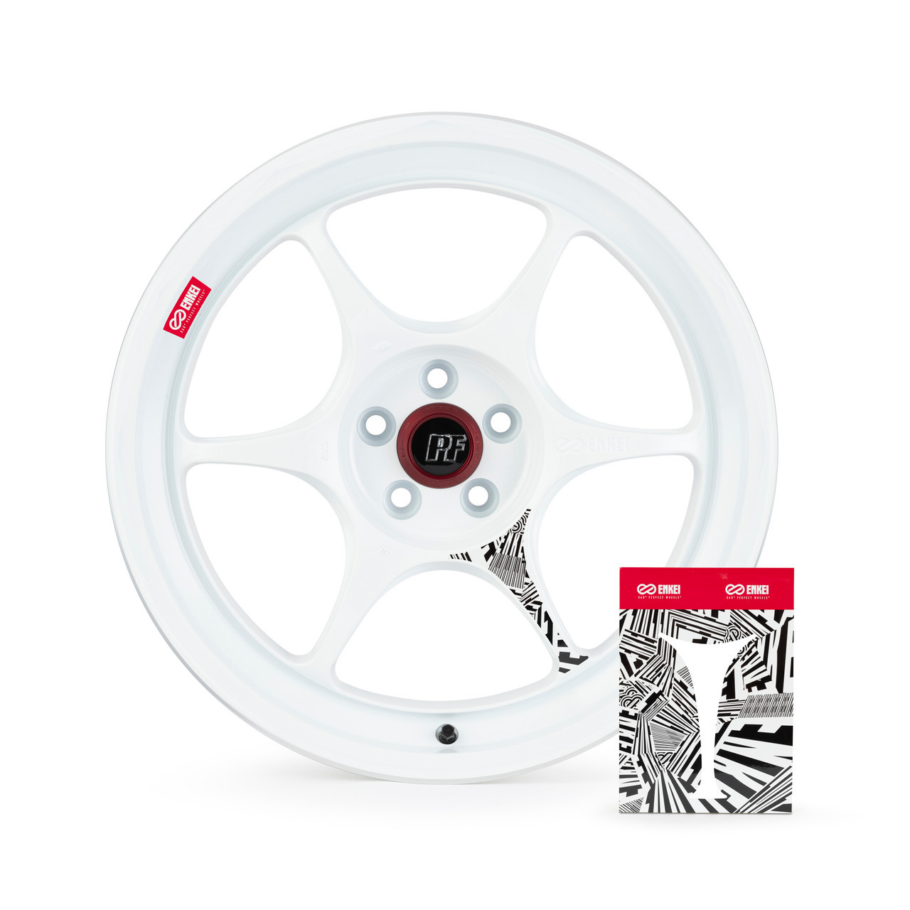 Enkei PF06 18x7.5 +48 5x100 White