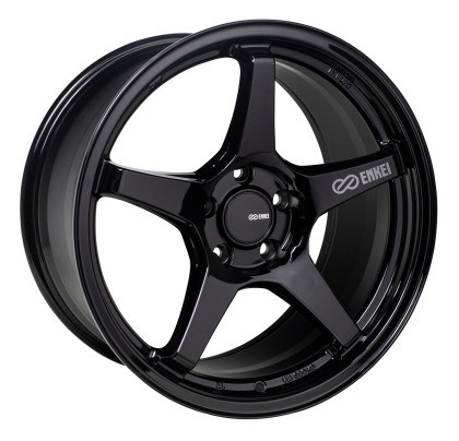 Enkei TS9 17x8 5x100 45mm offset 72.6mm Bore Black Paint main image 1