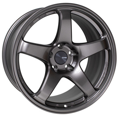 Enkei PF05 17x8.5 48mm Offset 5x100 75mm Bore Dark Silver Wheel main image 0