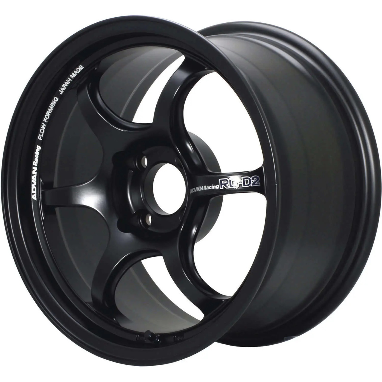 Advan RG-D2 18x9.5 +40 5x100 Semi Gloss Black Wheel