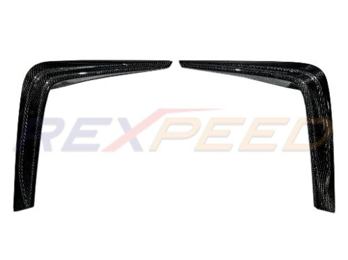 パーツ FRO Rexpeed V4 Carbon Fiber Front Bumper Side Garnish for the GR86 2022+