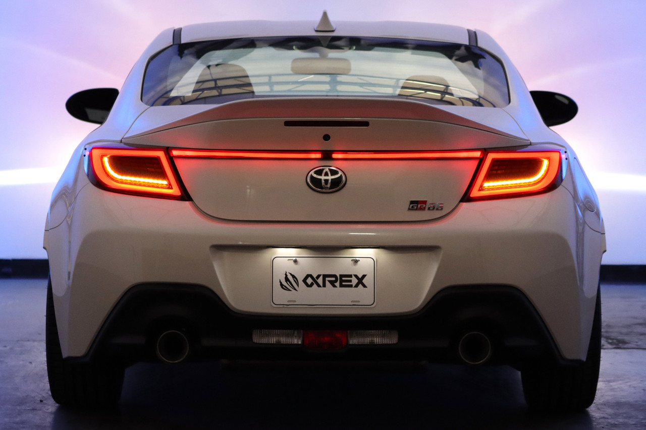 AlphaRex LUXX-Series LED Tail Lights Alpha-Black for the GR86