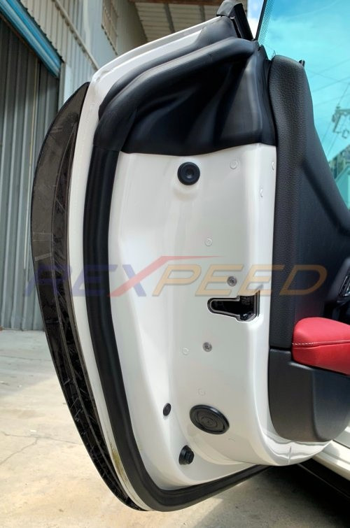 Rexpeed V1 Carbon Fiber Side Door Garnish for the GR Supra 2020+