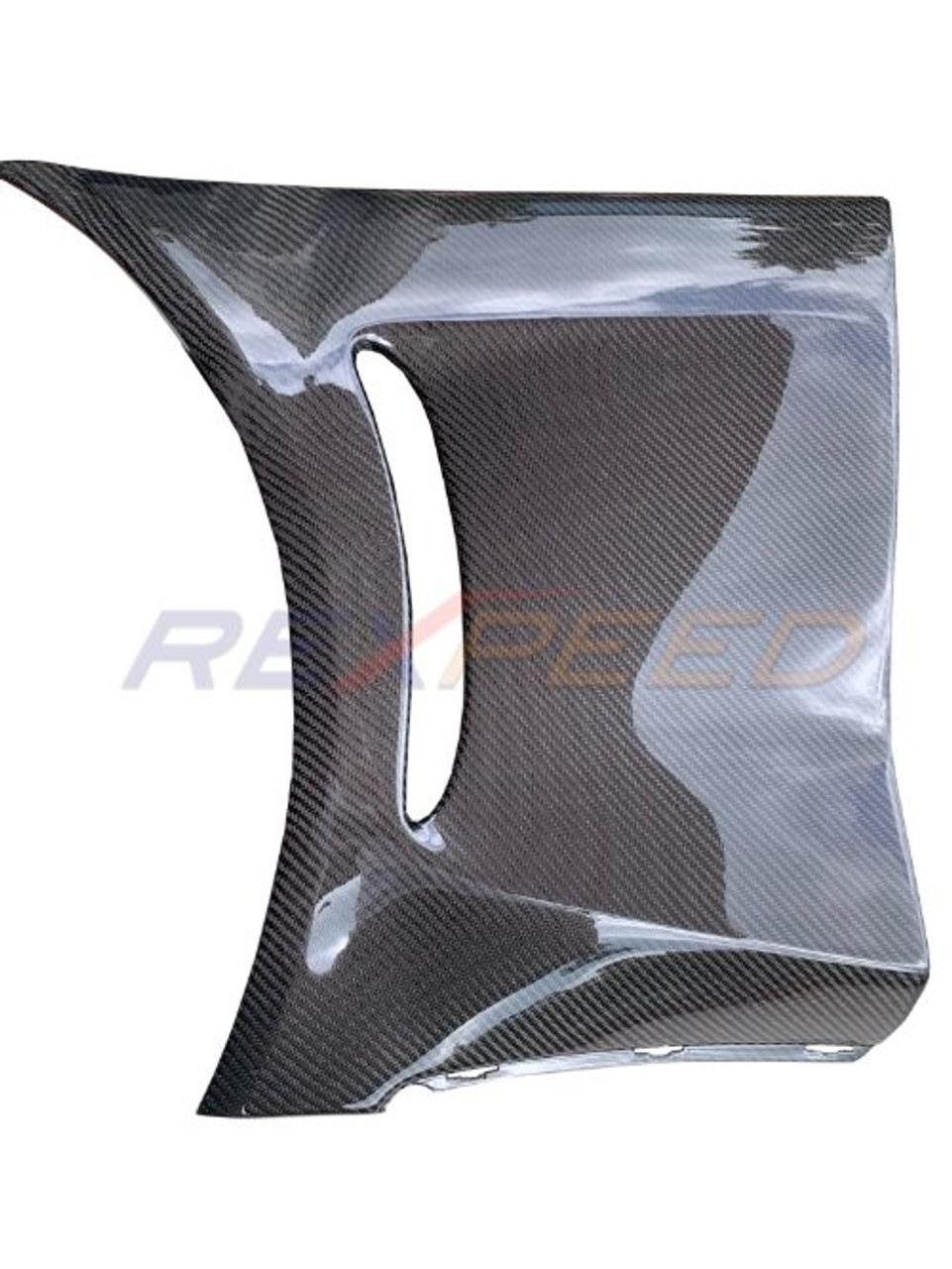 Rexpeed V2 Carbon Fiber Front Fender Duct Panel for the GR