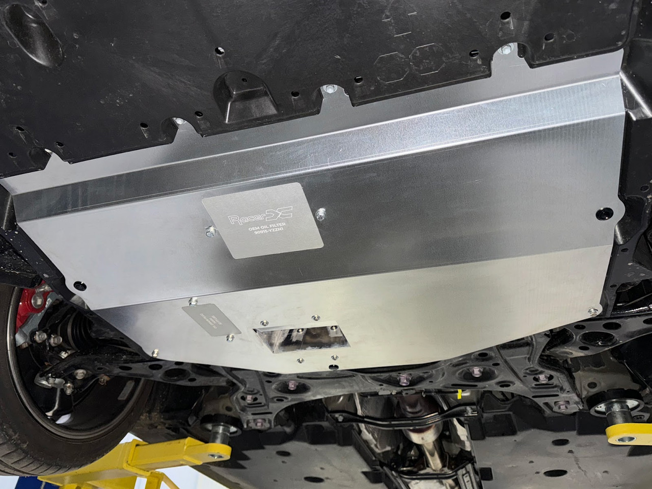 Racer X Fabrication Front Skid Plate for the GR Corolla 2023+