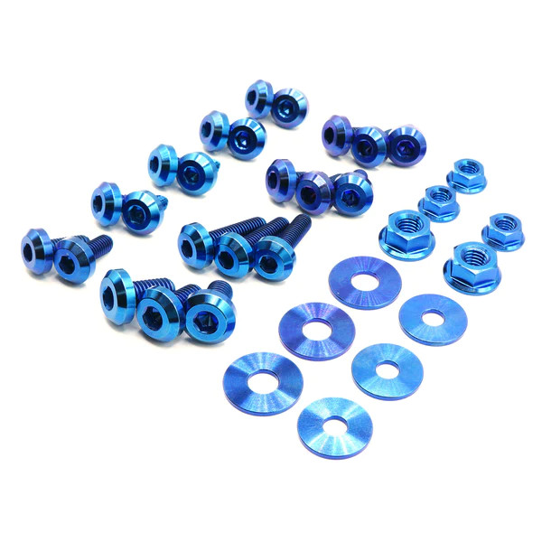 Dress Up Bolts Titanium Hardware Engine Bay Kit for the GR Corolla 2023+