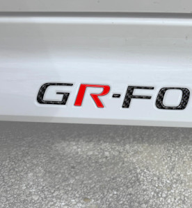 Tufskinz Rocker Panel Letter Inserts for the GR Corolla 2023+ | Tufskinz | Exterior