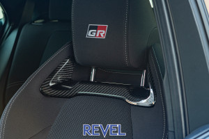 Revel GT Dry Carbon Seat Insert Covers for the GR Corolla 2023+ | Revel | Interior