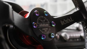 Dress Up Bolts Titanium Hardware Steering Wheel Kit - Motor Head Design Dress Up Bolts Titanium Hardware Steering Wheel Kit - Motor Head Design
