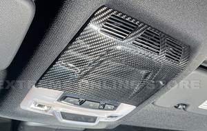 EOS Carbon Fiber Reading Light Trim Cover for the GR Supra 2020+ | Extreme Online Store | Interior