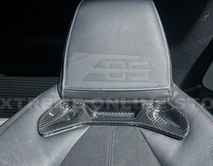 EOS Carbon Fiber Seat Chrome Delete Cover for the GR Supa 2020+ | Extreme Online Store | Interior
