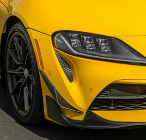 EOS Carbon Fiber A91 Canard Splitter for the GR Supra 2020+ EOS Carbon Fiber A91 Canard Splitter for the GR Supra 2020+