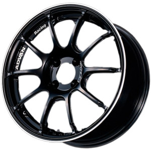 Advan R6 18x8.5 +45 5x100 Racing Titanium Black