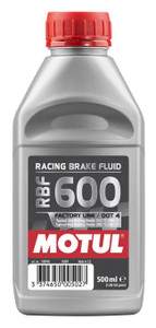 Motul RBF 600 Racing Brake Fluid - DOT 4 500ml Motul RBF 600 Racing Brake Fluid - DOT 4 500ml