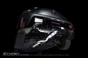 TOMEI FULL TITANIUM EXPREME Ti TYPE-R (SINGLE) For the GR Corolla 2023+ TOMEI FULL TITANIUM EXPREME Ti TYPE-R (SINGLE) For the GR Corolla 2023+