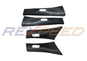 Rexpeed Dry Carbon Interior Front Door Panel Covers (Set of 4) for the GR Corolla 2023+ Rexpeed Dry Carbon Interior Front Door Panel Covers (Set of 4) for the GR Corolla 2023+