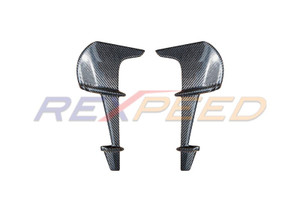 Rexpeed V1 Carbon Fiber Fender Ducts Fins for the GR86 / BRZ 2022+