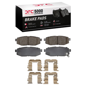 DFC 5000 Advanced Ceramic Brake Pads and Hardware Kit for the GR86 / BRZ 2022+ (Rear)