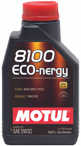 MOTUL 8100 5W-30 Eco-Nergy Synthetic Oil (1 Liter)