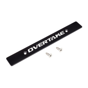Overtake Front License Plate Delete