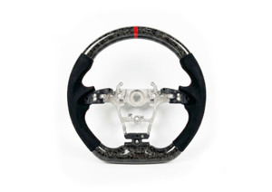 Rexpeed Forged Carbon Fiber Suede Steering Wheel for the GR Corolla 2023+