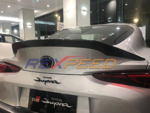 Rexpeed Dry Carbon Spoiler for the GR Supra 2020+ Rexpeed Dry Carbon Spoiler for the GR Supra 2020+
