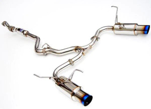 Invidia N1 Cat back Exhaust W/ Burnt Titanium Tips for the 86 / BRZ 2013+ Invidia N1 Cat back Exhaust W/ Burnt Titanium Tips for the 86 / BRZ 2013+