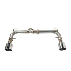 Remark Axle Back Exhaust w/ Stainless Steel Double Wall Tips for the GR86 / BRZ 2022+ Remark Axle Back Exhaust w/ Stainless Steel Double Wall Tips for the GR86 / BRZ 2022+