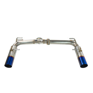 HKS LEGAMAX Premium Axle Back Exhaust W/ Burnt Stainless Tips for