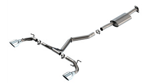 Borla S-Type Catback Exhaust for the GR86 / BRZ 2022+ Borla S-Type Catback Exhaust for the GR86 / BRZ 2022+