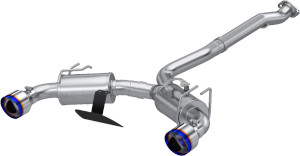 MBRP 3" Dual Split Rear Cat-Back Exhaust for the GR Corolla 2023+ MBRP 3" Dual Split Rear Cat-Back Exhaust for the GR Corolla 2023+