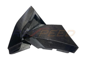 Rexpeed V1 Carbon Fiber Rear Bumper Side Spats for the GR Supra 2020+ | Rexpeed | Exterior
