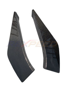 Rexpeed V5 Carbon Fiber Front Canards for the GR Supra 2020+ Rexpeed V5 Carbon Fiber Front Canards for the GR Supra 2020+