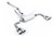 Milltek Quad Outlet Secondary Catback Exhaust for the GR86 2022+