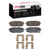 DFC 5000 Advanced Ceramic Brake Pads and Hardware Kit for the GR86 / BRZ 2022+ (Rear)