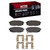DFC Active Performance Pads and Hardware Kit for the GR86 / BRZ 2022+ (Rear)