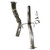 *OPEN BOX" PLM 3 inch Catted Downpipe + Midpipe Kit for the GR Corolla 2023-2024