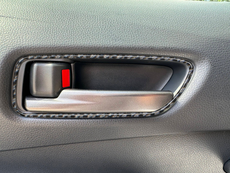 Tufskinz Door Handle Ring Accent Trim for the GR Corolla 2023+ | Tufskinz | Interior