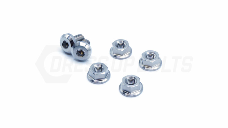 Dress Up Bolts Titanium Hardware Hood Kit