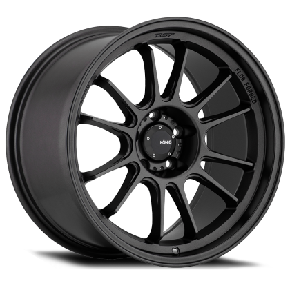 Konig Hypergram 18x9.5 +25 5x114.3 Matte Black | Konig | 18 Inch