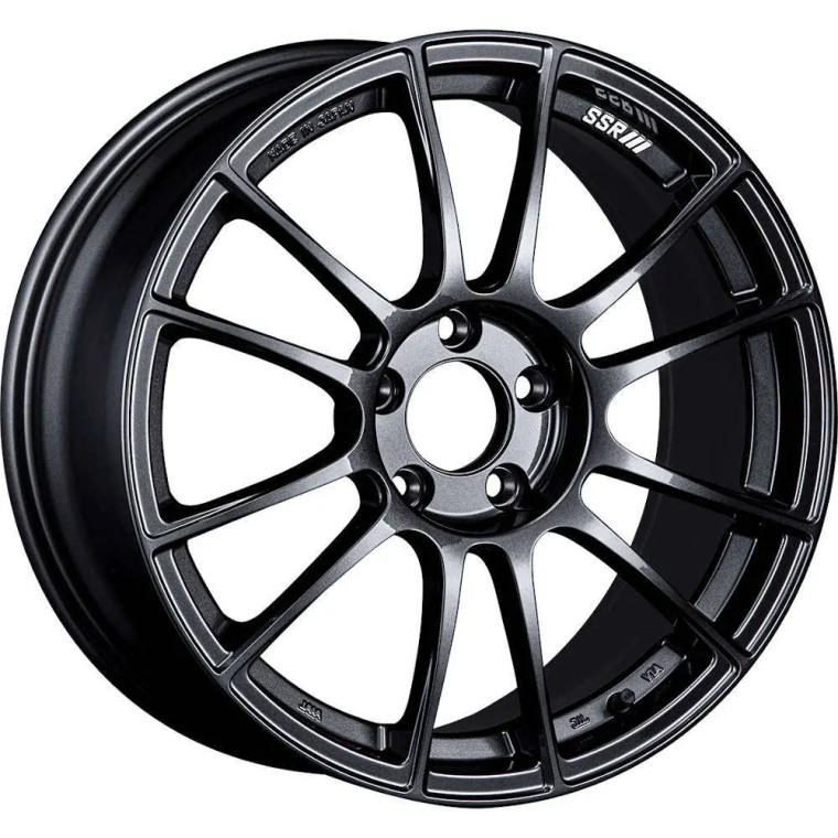 SSR GTX04 17x8.5 +45 5x100 Dark Gunmetal