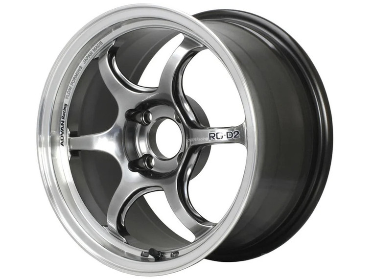 Advan RG-D2 18x9.5 +40 5x100 Machining & Racing Hyper Black | Advan | 18 Inch