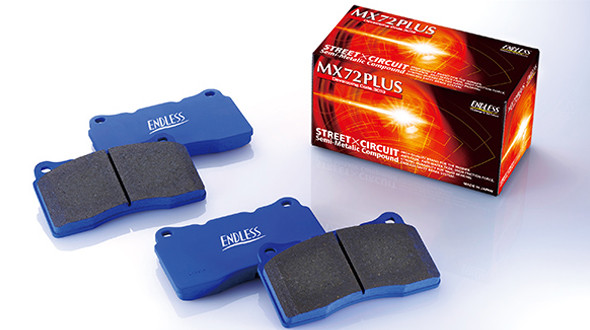 Endless MX-72 PLUS Brake Pads for the GR Corolla 2023+
