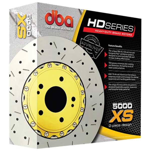 DBA T3 5000 Series XS Slotted Brake Rotor GT86/GR86/BRZ W/ Brembo 2017+ (Front)